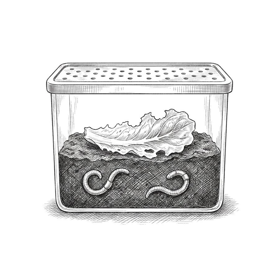 Pet Earthworm Care